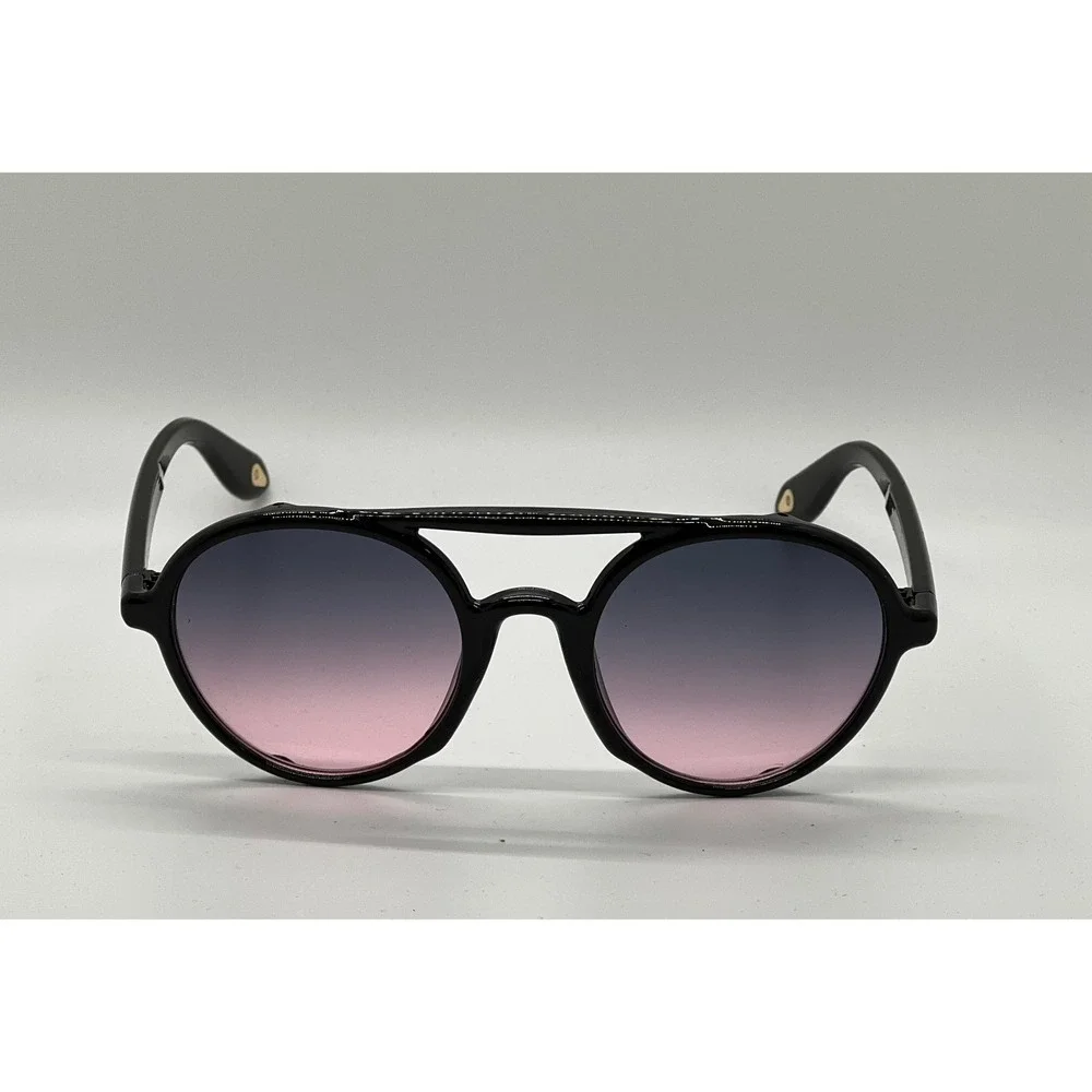 Sunglasses Round Frame Gradient Lens Fashion Shades Men Light Weight Lenes Gafas